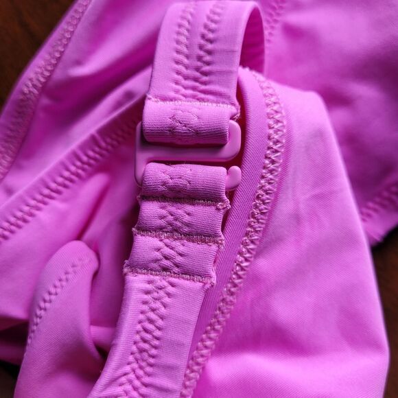 NEW Skims limited edition neon orchid halter scoop signature bikini top‎ 2X - Picture 6 of 10